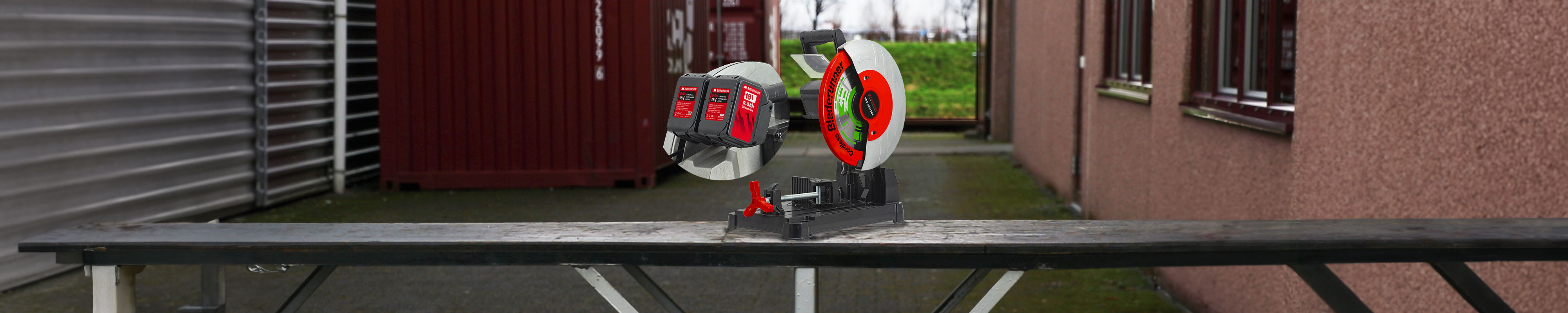 "Cordless Bladerunner" | Battery Operated Dry-cut Sawing Machine